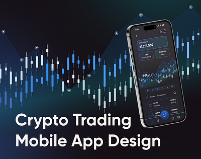Crypto Trading Mobile App Design app design crypto app figma trading app ui uiux ux web design