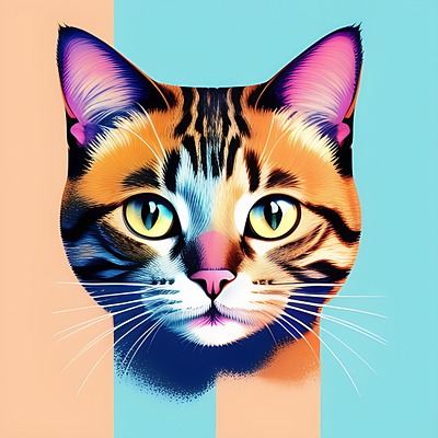 Cat Illustration animal cat design illustration vector