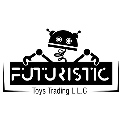 Futuristic Toys branding graphic design logo