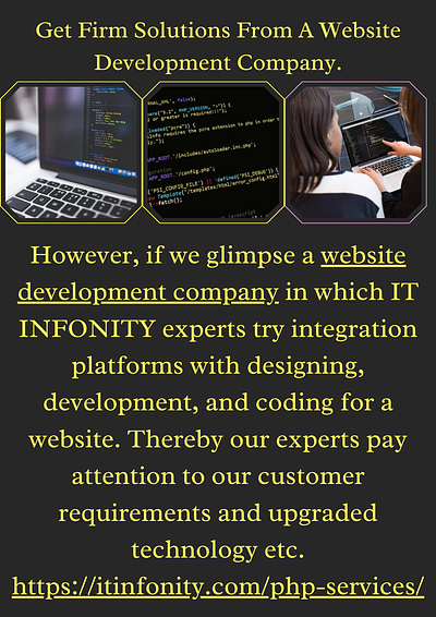 Get Firm Solutions From A Website Development Company. website development company