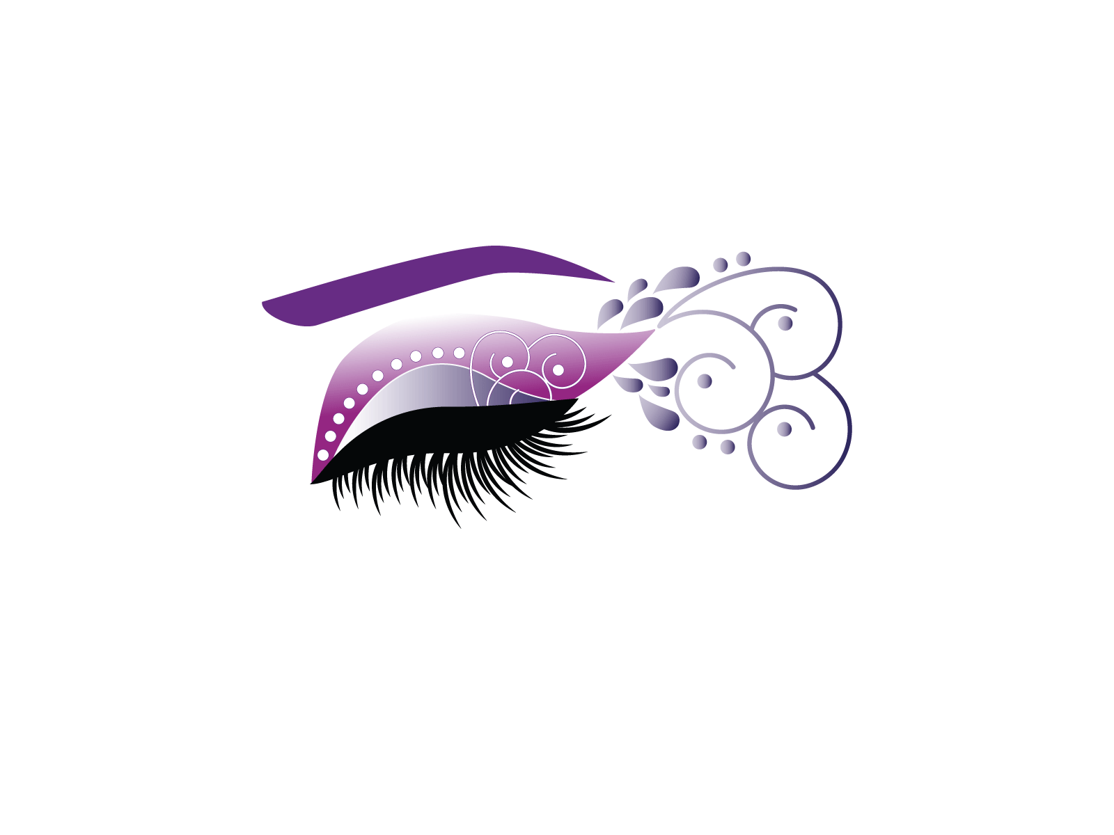 Eyelashes branding eyelashes eyes lashes logo makeup