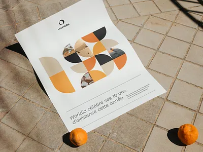 Worldia - 10 years ar art direction branding design graphic design illustration logo vector