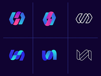Letter U explorations for Ui designer app icon branding creative letter u logo inspirations logotype mark monogram type u logo ui ui designer ux v logo