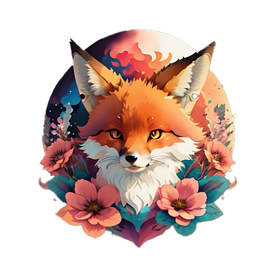 AI Image Generation (Cute Fox) | T-shirt design ai ai image ai image generation concept art digital art midjourney stable diffusion