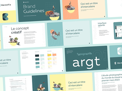 Benefiz - Brand Identity ☀️ art direction branding collages design graphic design illustration logo ui vector web