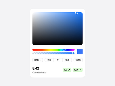 Color Picker //NewUI color color picker component crm design system erp figma input interface picker range select selector ui ux