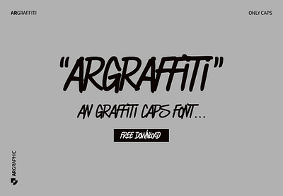 Font Argraffiti : Free Download argraphic branding design download font free free download graffiti graphic design letter lettering logo typography