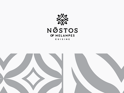 Branding "Nostos of Melampes" Cuisine adobe illustrator adobe photoshop branding crete cuisine design flat food grafikonart graphic design greece greek illustration logo logo design mediterranean restaurant rethymno tavern vector