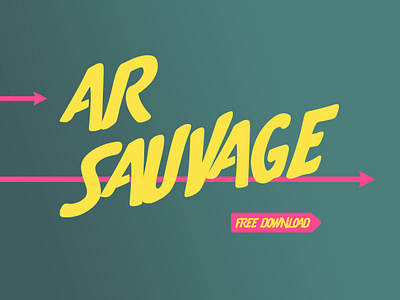 Font Ar Sauvage : Free download argraphic branding design download font free free download graphic design letter lettering typography