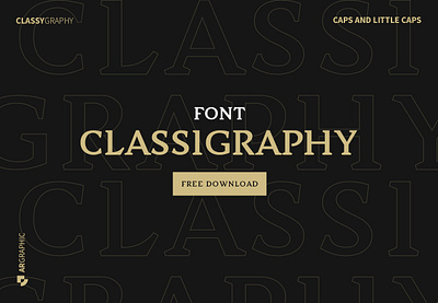Font Classigraphy : Download for Free argraphic branding design download font free free download graphic design letter lettering typography