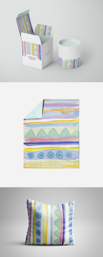 Surface Design watercolour illustrations design illustration surface design surtex wallart watercolour