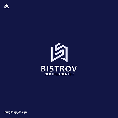 BISTROV CLOTHES CENTER app branding design graphic design illustration logo typography ui ux vector