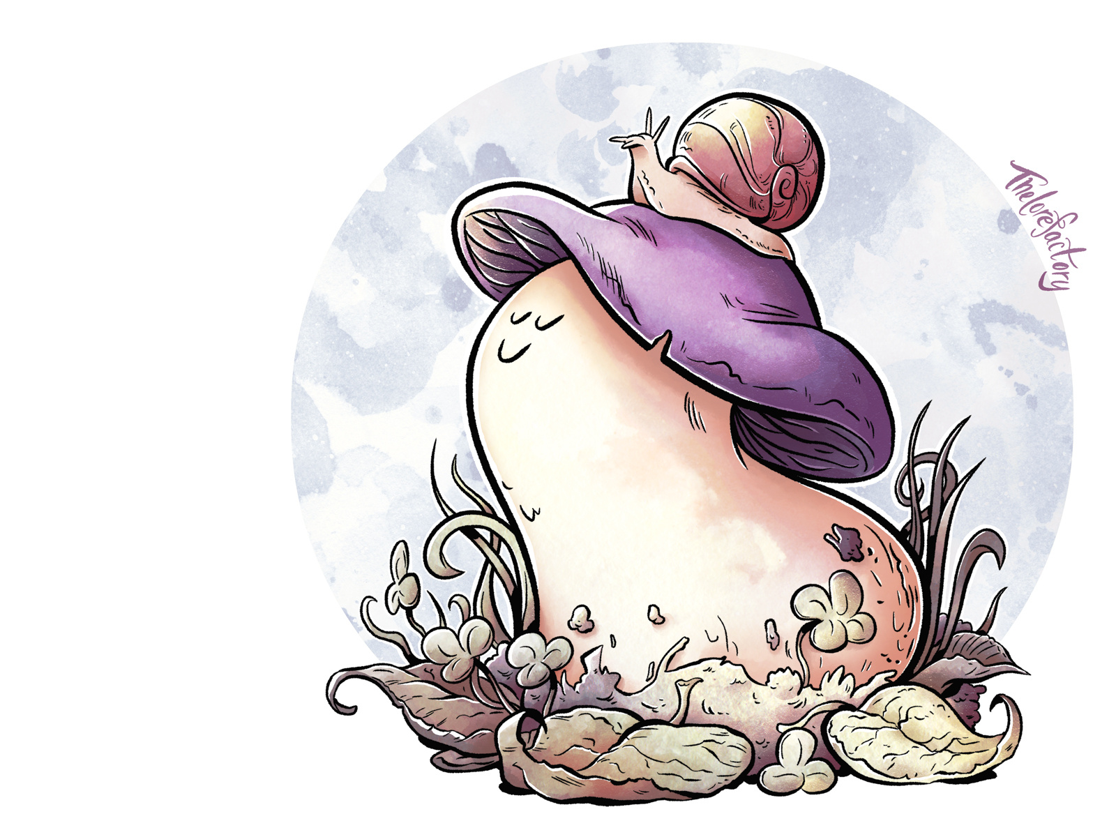 Enjoying the Sun cartoon character concept character design comic art cute fantasy art illustration