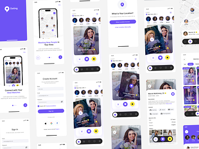 Dating App Figma UI Design | Dating App | UI UX Design | App UI app design app designer app developer app ui dating app dating app developer dating app figma ui kit dating app ui design figma hire ui ux designer insightlancer ios ui ui design uiux user experience user interface ux ux design