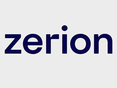 Zerion: Logo brand identity branding communication custom font defi design digital finance graphic design grotesque illustration logo nft typeface typography ui visual identity web3