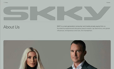 SKKY Partners 3d animation branding ui