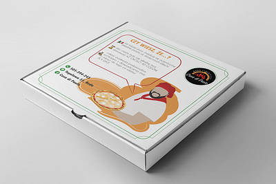 Pizza Box for Casa Di Paolo box design graphic design pizza box