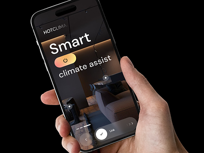 Hotclima - Smart Home Climate Assist App automation control design ecofriendlyapp healthtech house innovation iot mi home saas smarthome smarthometechnology ui ux web3