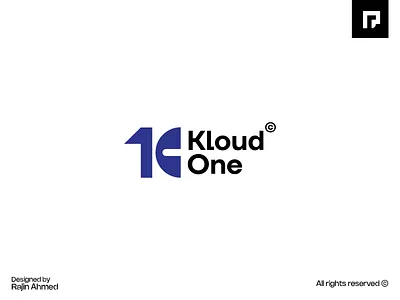 Kloud One logo design cloud logo logo logo design logo designer logos logotype