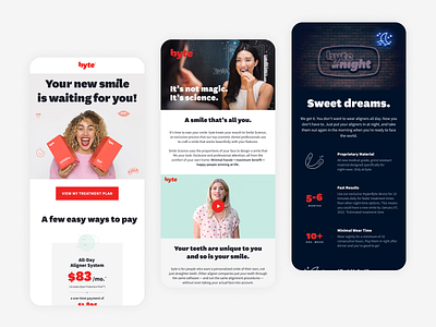 Byte: Email Design System branding design design systems email illustration marketing typography