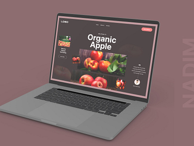 Farm web design apple product apple web design apple website brand website branding design farm website graphic design hero design mockups ui ui ux web design website hero