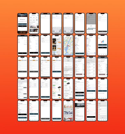 "Esplorare" the Travel App 🪄 app car design designer feedback flight graphic design mobile design travel traveling ui ux