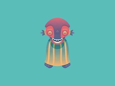 Cute Monster 3-13 adobe adobeillustrator adobephotoshop characterdesign design illustration illustrator monster vector