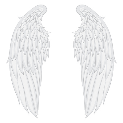 Angel Wings Vector Illustration angel beautiful branding graphic design illustration vector wings
