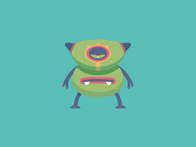 Cute Monster 3-16 adobe adobeillustrator adobephotoshop characterdesign design illustration illustrator monster vector