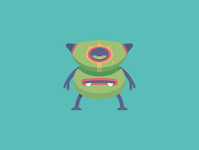 Cute Monster 3-16 adobe adobeillustrator adobephotoshop characterdesign design illustration illustrator monster vector