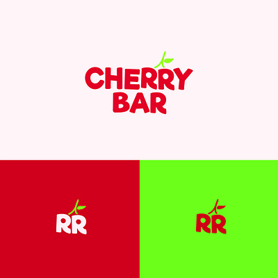 Cherry Bar logo branding design graphic design logo mascot mascot logo vector