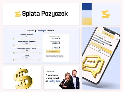 Case study – Spłata Pożyczek brand identity branding case study design graphic design logo seo ui uiux ux webdesign website