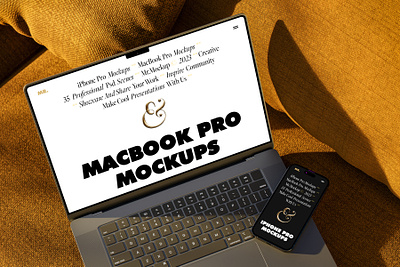 Device Mockups PSD Scenes app branding bundle design device download identity iphone logo macbook mockup mockups psd template typography webdesign