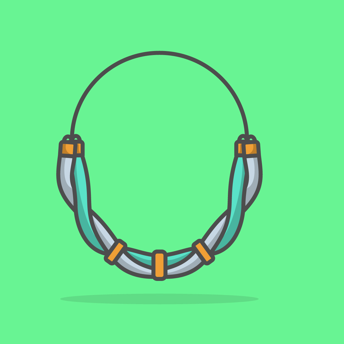 Necklace Vector Design. ear ring fashion design free design graphic design graphics designer hand band jewelry design logo design logo designer neck design necklace wrist band