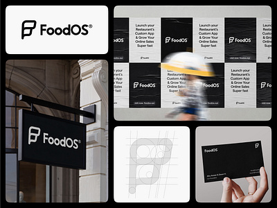 FoodOS Branding brand identity branding graphic design logo logo design