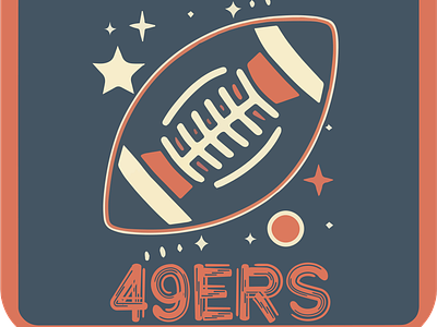 San Francisco 49ers NFL Football Team Logo Art Print