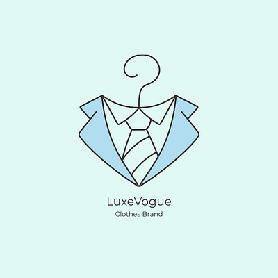 LuxeVogue Brand Logo logo