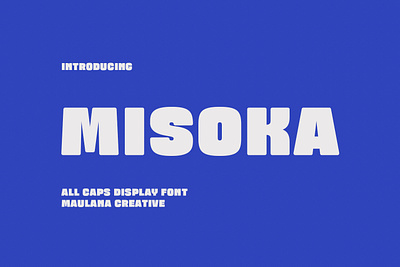 Misoka Soft Sans Font animation branding font fonts graphic design logo maulana font modern font nostalgic sans font sans serif