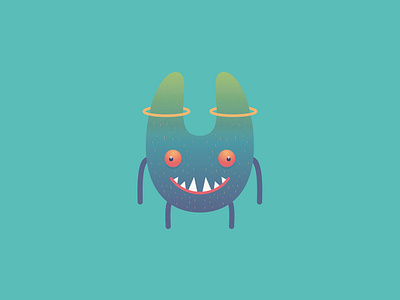 Cute Monster 3-30 adobe adobeillustrator adobephotoshop characterdesign design illustration illustrator monster vector