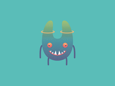 Cute Monster 3-30 adobe adobeillustrator adobephotoshop characterdesign design illustration illustrator monster vector