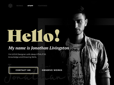 Fancy Freelancer - Oxygen Builder WordPress Template clean design designer freelancer oxygenbuilder photographer portfolio site template ui web web design wordpress