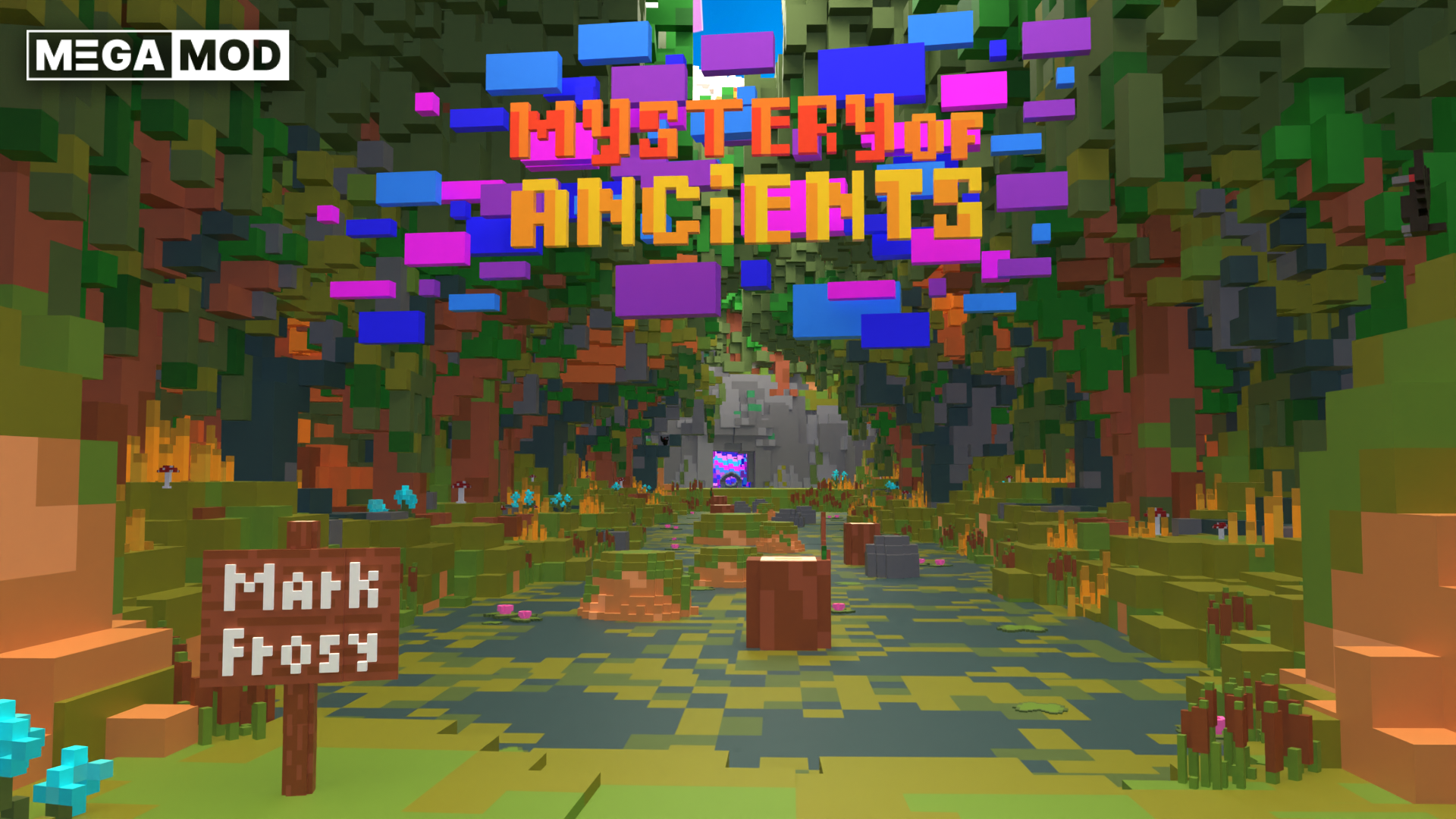 Mystery of Ancients 3d building forest games lego megamod minecraft mountain quest roblox voxel voxel graphics voxelart
