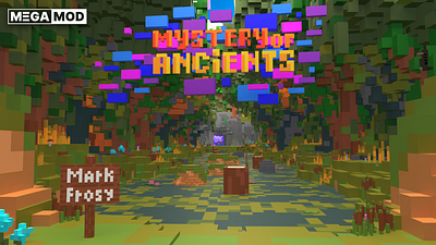 Mystery of Ancients 3d building forest games lego megamod minecraft mountain quest roblox voxel voxel graphics voxelart