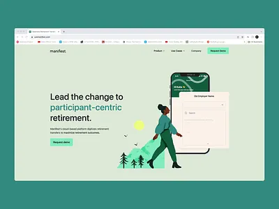 Lead the change to participant-centric retirement. animated logo animation app design character character animation design gif illustration interaction interaction design logo logo animation logo reveal manifest motion graphics ui ui motion user interface ux motion webdesign