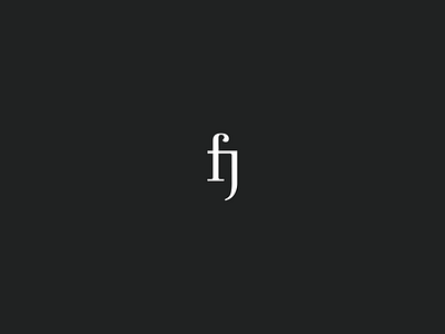 fj Logotype branding design graphic design illustration logo typography vector
