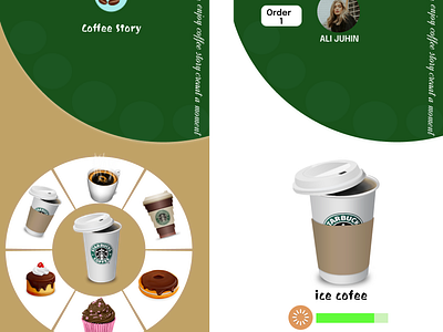 coffee story app design app app design coffee coffee shop coffee shop app coffy app figma ui ui dessign uiux ux design