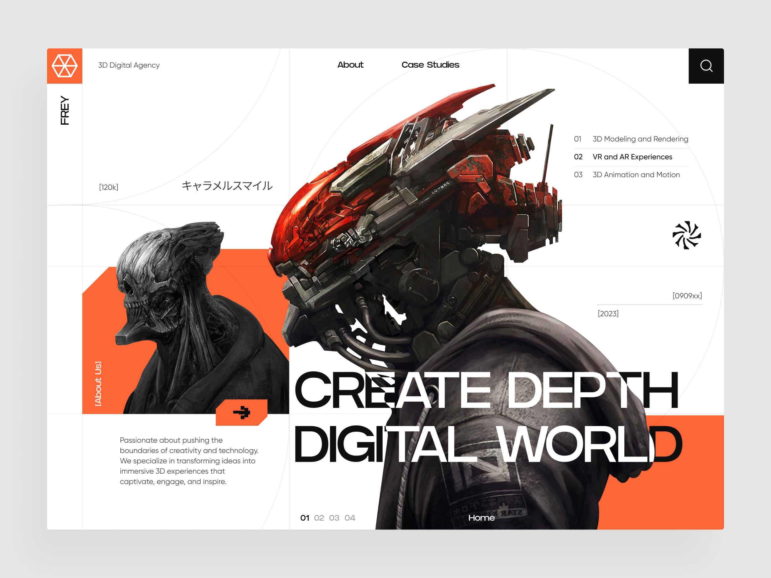 Example of Landing Page Design