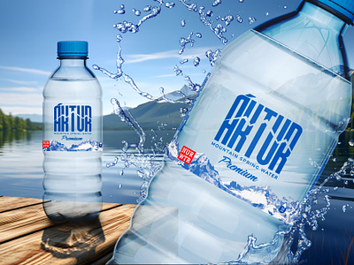 Package design | Arktur branding graphic design lable design package design water bottle lable water bottle package