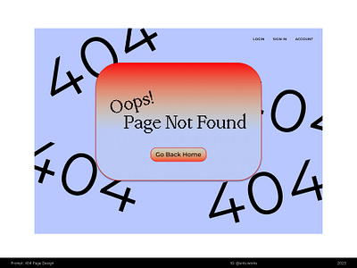 404 branding design editorial graphic design illustration ui vector
