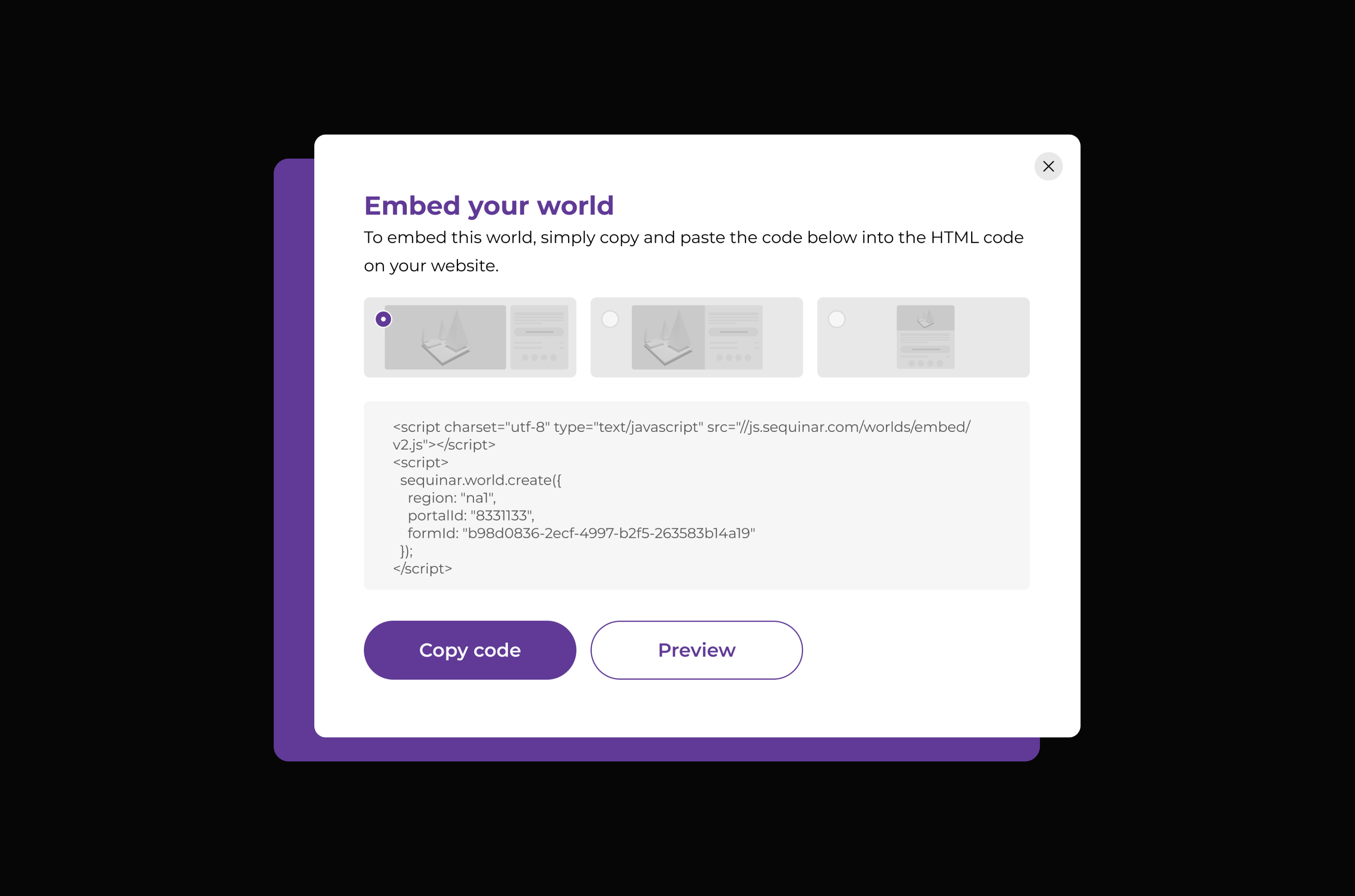 Embed Unreal Engine Content Online 🕹️ app design desktop app embed interaction design product animation product design share ui unreal engine ux